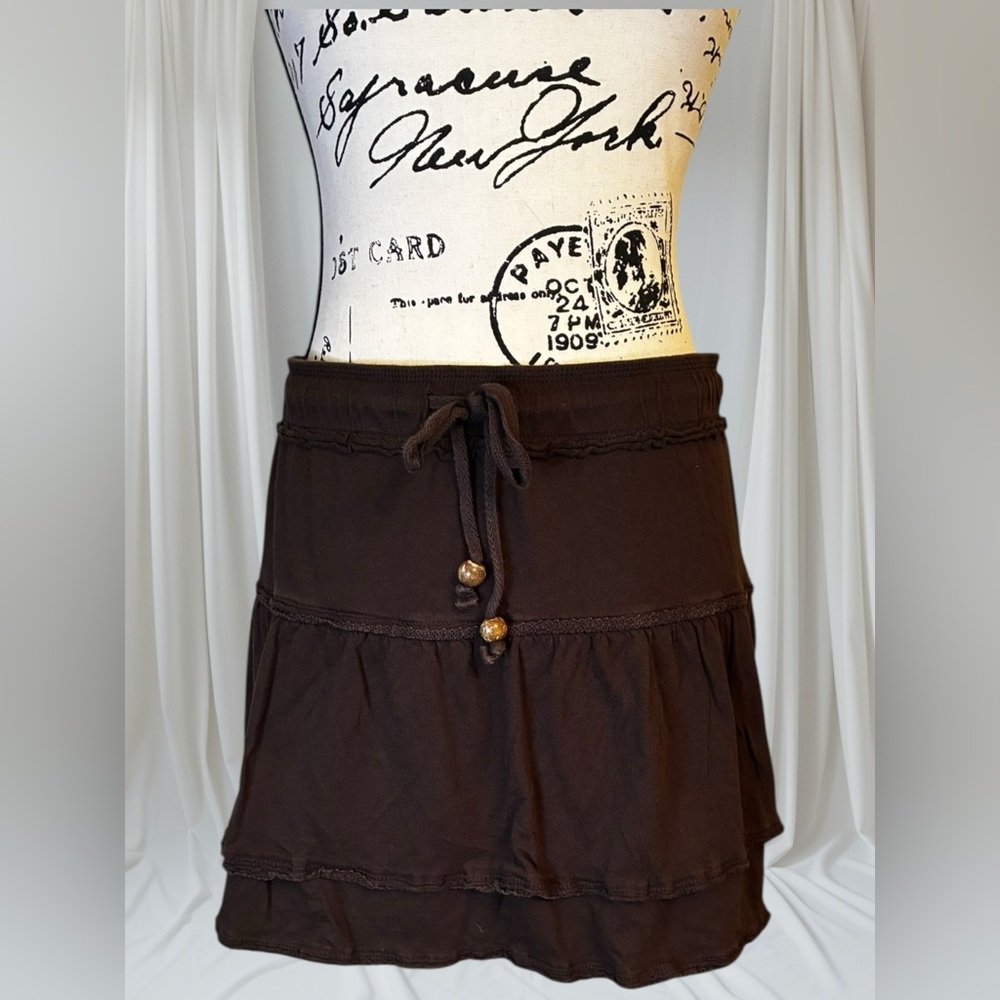 Old Navy Brown Layered Mini Skirt Women’s Plus Size XXL